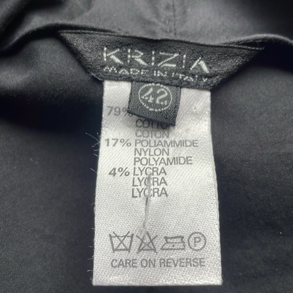 Krizia Italian designed black top - Picture 6 of 8